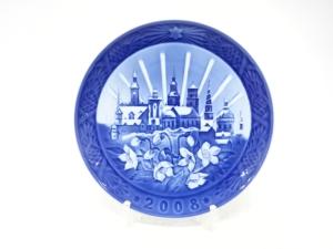 ROYAL COPENHAGEN　ロイヤルコペンハーゲン　「Copenhagen Christmas」　イヤープレート(2008)　洋食器